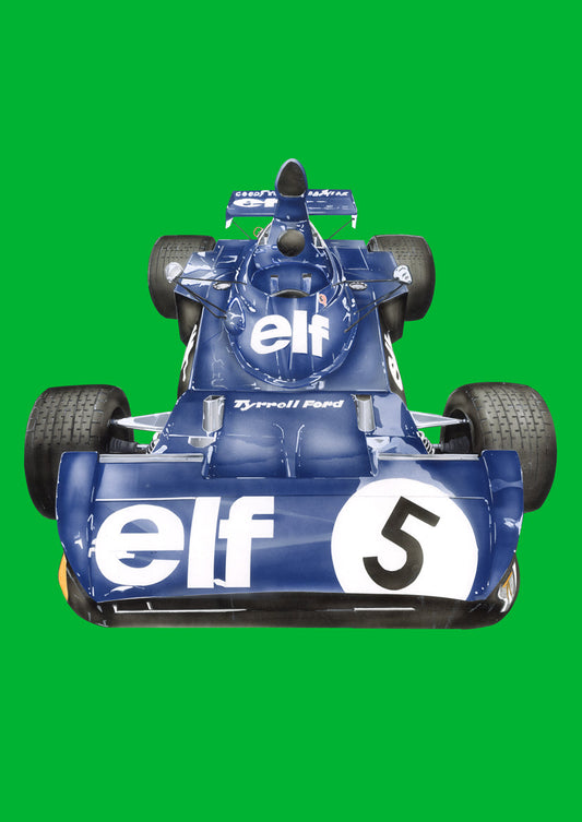 1973 Tyrrell 006 Jackie Stewart Green