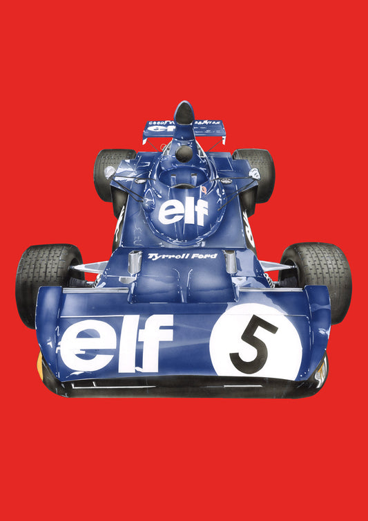 1973 Tyrrell 006 Jackie Stewart RED